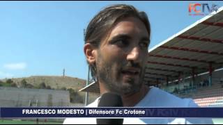 Modesto darò il massimo per la maglia e la città [upl. by Dylan]