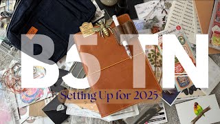 My B5 Travelers Style Planner for 2025  Part 1 feat Sterling Ink amp Chic Sparrow [upl. by Augy]