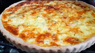 Quiche Au Poulet Économique Et Facile Avec Salade Façon Salade César كيش بالدجاج سهلة و اقتصادية [upl. by Enitsirk]