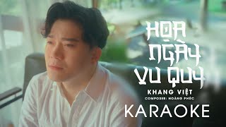 Karaoke Nam Hoạ Ngày Vu Quy  Khang Việt  Beat Ballad [upl. by Abil]