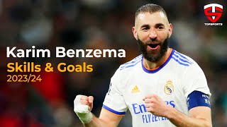 Karim Benzema ● Perfect Striker ● Best Skills amp Goals 202324 [upl. by Ia]