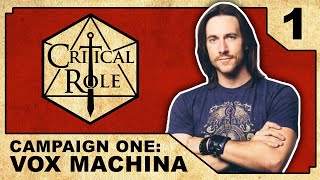 Arrival at Kraghammer  Critical Role VOX MACHINA  Episode 1 [upl. by Eenaej]