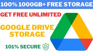 Get Unlimited Google Drive Storage For Free  Google Drive Unlimited Storage  101 Working [upl. by Vivian856]