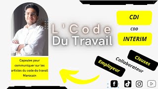 LCode Du Travail Ep 1 contratdetravail professionnel collaboration [upl. by Julie]