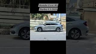 Honda Civic RS Turbo 15 2020  honda civic pakistan  honda civic 15 turbo exhaust  car for sale [upl. by Ready]