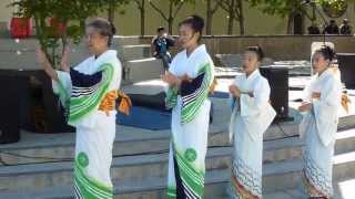 Bon Odori at Japan Day Festival 2013 Japantown San FranciscoTanko Bushi [upl. by Aldredge]