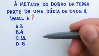 😱929 ERRRAM ESSA QUESTÃO E VOCÊ Matemática Básica🚀 [upl. by Paquito]