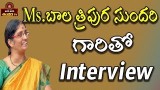 Kuchipudi dancer Bala Tripura Sundari Exclusive Interview  Jaya Jaya Shankara Tv [upl. by Tada615]