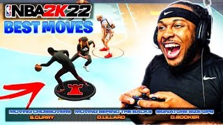 BEST DRIBBLE MOVES ON NBA 2K22 MOST OVERPOWERED amp GLITCHY ANIMATIONS 2K22 BECOME A DRIBBLE GOD [upl. by Clance]