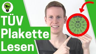 TÜV Plakette Lesen ✅ ULTIMATIVE ANLEITUNG Wie Auto TÜV Plaketten amp HU Zeichen richtig ablesen [upl. by Brantley894]