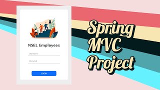 Employee Management System using Spring MVC [upl. by Major]