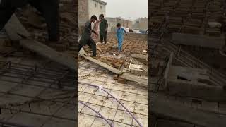 How to make RBC lanter by mixing brick bank concrete How many bricks are needed in an RBC lanter [upl. by Obola]