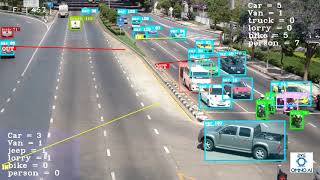 Classified Directional Traffic Count Vehicle Detection and Tracking [upl. by Marva]