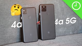 Pixel 4a vs Pixel 4a 5G Which affordable Pixel is right for you [upl. by Bartholomeo]