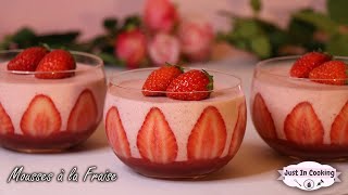 Recette de Mousses à la Fraise [upl. by Arded124]