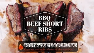 How to BBQ Beef Short Ribs on the Traeger Timberline [upl. by Dahlstrom]