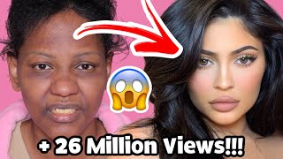 Makeup Transformation Kylie Jenner Got 26 MILLION Views Without Plastic Surgery [upl. by Digirb]