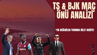 Trabzonspor  Beşiktaş maç önü analizi  Bilet hediyeli video [upl. by Anya]