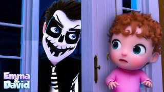 Monsters At The Door  Halloween Songs for Kids amp Nursery Rhymes [upl. by Paulie]