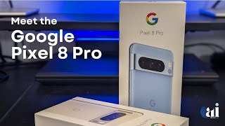 Google Pixel 8 Pro unboxing and setup [upl. by Nyrtak228]