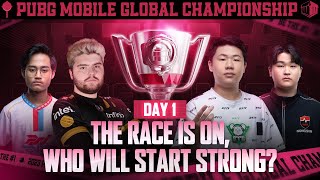 EN 2023 PMGC Grand Finals  Day 1  PUBG MOBILE Global Championship [upl. by Hairahcaz]