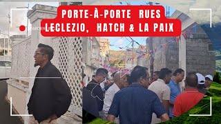 Porteàporte rues hatchleclezio et la paix latestnews news mauritius [upl. by Tamsky902]