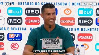 Ronaldo Called Out MrBeast [upl. by Gen567]