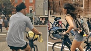 Mizkif amp ExtraEmily Bike Together In New York [upl. by Maryrose]