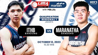 ITHB Bandung vs MARANATHA Bandung  Qualification  Oct 12 [upl. by Tsnre22]