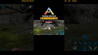 420 level carbonemys taming  Ark mobile  Hardcorebrutal arkmobile [upl. by Rissa933]