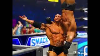 The animal Batista VS Goldberg WWE full match smackdown live [upl. by Metzgar]