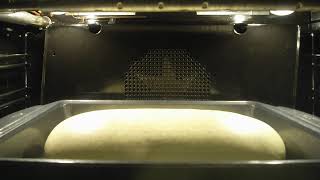 HD Time Lapse  Bread Rising and Baking [upl. by Sisi]