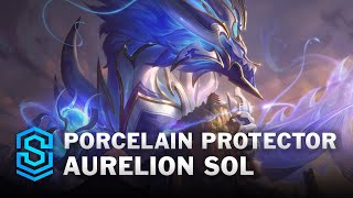 1100 AP AURELION SOL MID  Build amp Runes  LEGENDARY PORCELAIN PROTECTOR AURELION SOL 660 STACKS [upl. by Ynatsyd]