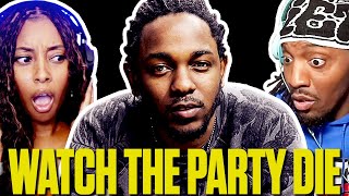 KENDRICK LAMAR  quotWATCH THE PARTY DIEquot REACT COMPILATION [upl. by Ayotak]