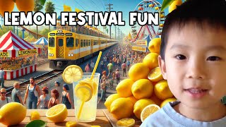 Metrolink Adventure to the Upland Lemon Festival Citrus Fun Awaits [upl. by Enywad]