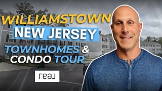 Williamstown New Jersey Townhomes and Condo Tour [upl. by Llerral832]