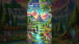 Quizz Monde Fantasy  Êtesvous un véritable aventurier des terres magiques  🏰🐉 [upl. by Rudin]