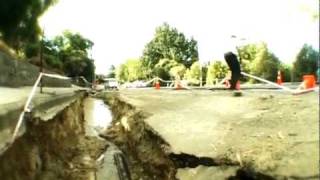 QUAKED  SKATING IN CHRISTCHURCH AFTER EARTHQUAKE [upl. by Siblee]