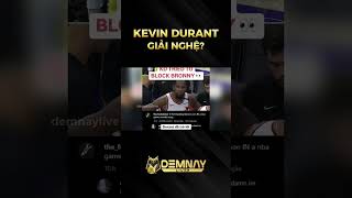 shorts Kevin Durant giải nghệ 🤨 demnaylive kevindurant nba [upl. by Tteragram]