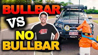 BULLBAR CRASH TEST – How strong are they PLUS How a bullbar is made [upl. by Oznofla832]