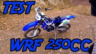 TEST YAMAHA WRF 250cc SOFT ET MANIABLE [upl. by Puttergill142]