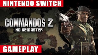 Commandos 2 HD Remaster Nintendo Switch Gameplay [upl. by Rancell]