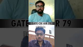 GATE Topper On Why He Decided To Attempt GATE gate computerscience iit topper [upl. by Araminta627]