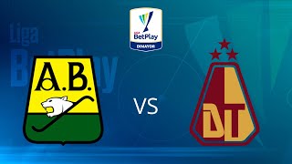 Bucaramanga vs Tolima  Liga Betplay 2024 [upl. by Sherm]