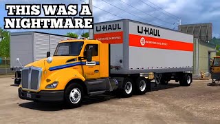 American Truck Simulator Penske Truck RENTAL Moving My HOUSE Across COUNTRY [upl. by Itnavart831]