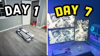 Day 1 of Building My DREAM GAMING Setup [upl. by Ymassej]