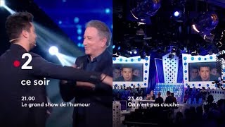 Soirée France 2 Le grand show de lhumour  On nest pas couché  1er Décembre 2018 [upl. by Balling]