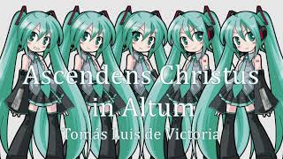 【初音ミク】Ascendens Christus in Altum【トマス・ルイス・デ・ビクトリア】 [upl. by Ecinnej941]