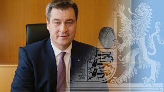 Dr Markus Söder ist neuer Bayerischer Ministerpräsident  Bayern [upl. by Emiline302]