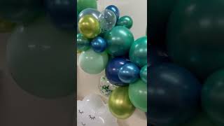 Ultimate DIY Boy Baby Shower Balloon Garland [upl. by Breana]